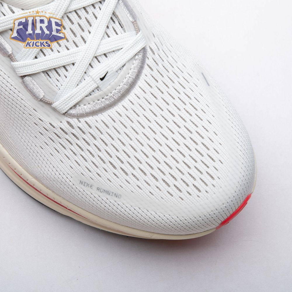 Nike Vomero 18 Platinum Tint Siren Red Light Smoke Grey Metallic Pewter HM6803-001 Unisex