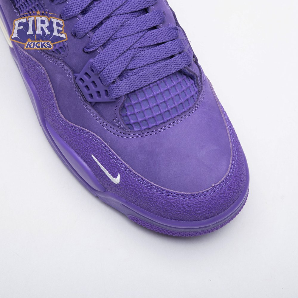 Jordan 4 x Nigel Sylvester Brick By Brick Purple HF4340-500 Unisex