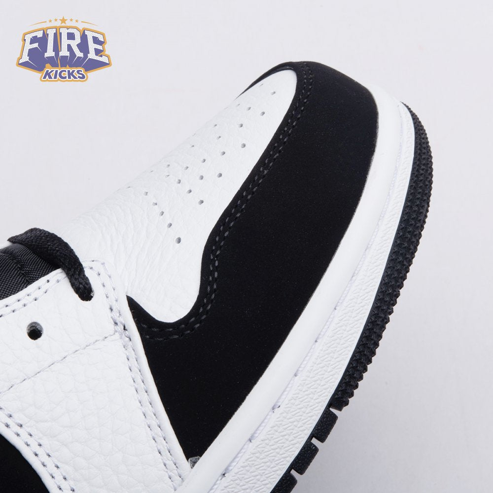 Air Jordan 1 Mid White Black Unisex