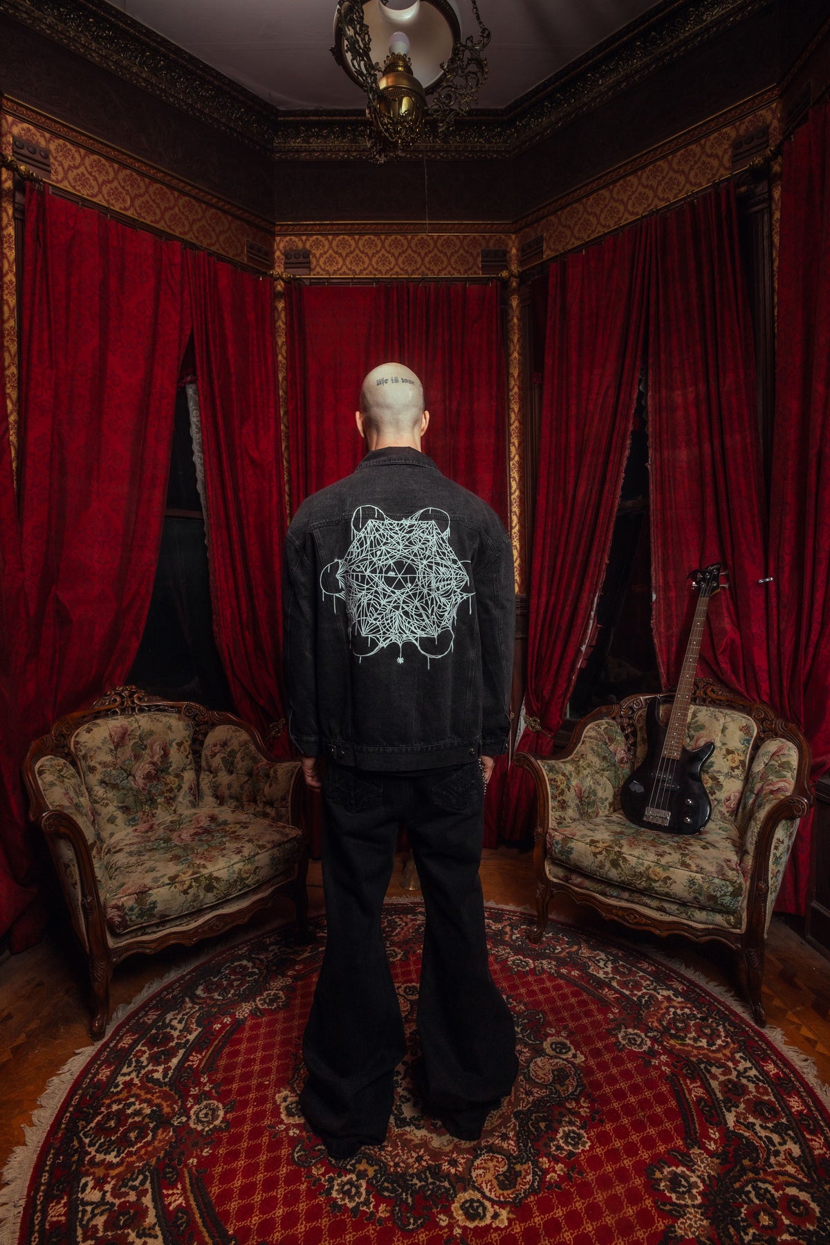 BL METAWEB DENIM JACKET