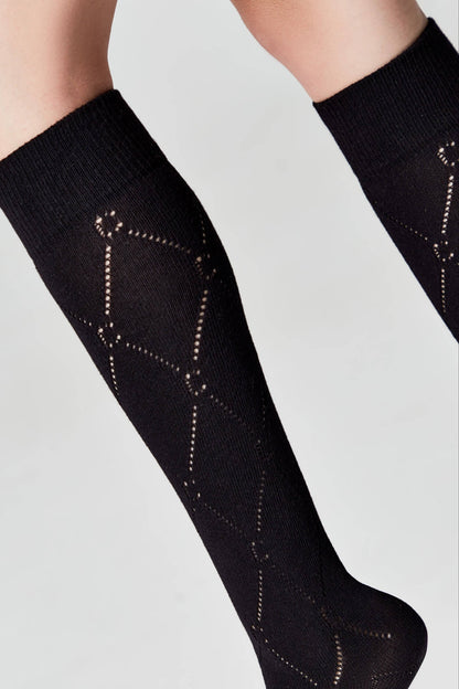 Cotton Knee Highs Conte Classic 007