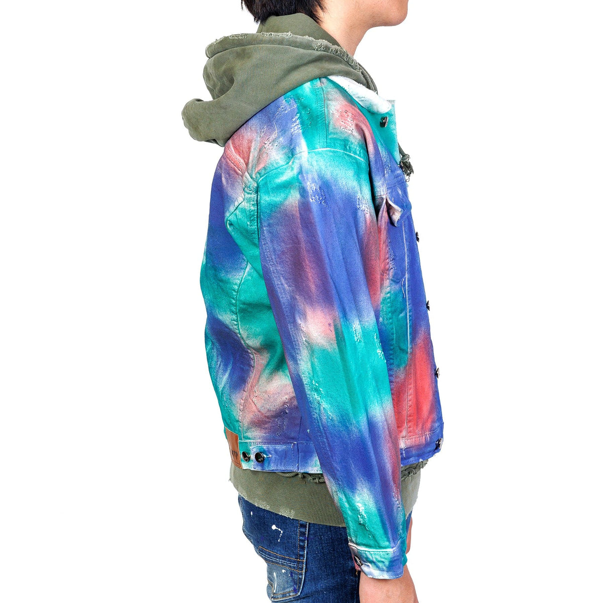 Capulet premium washed denim jacket
