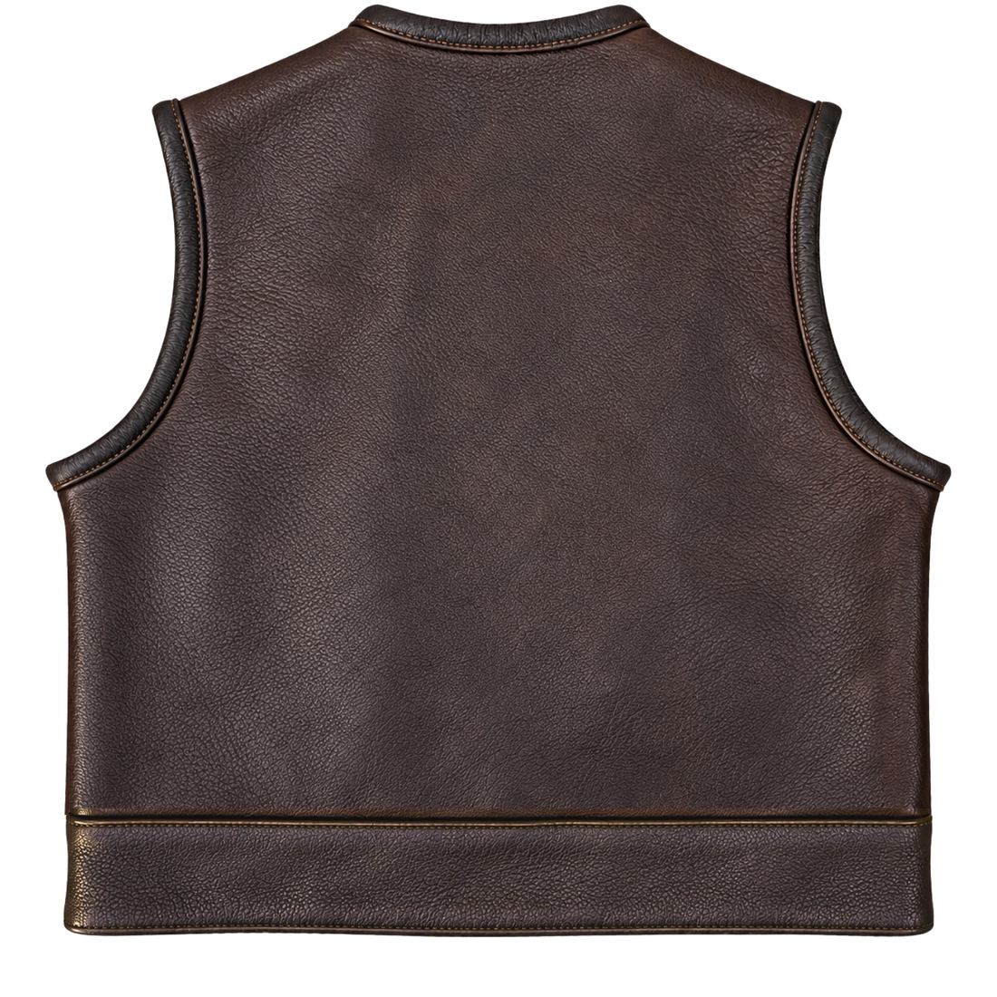 Legendary LowLife NOP Dark Chocolate Leather Vest