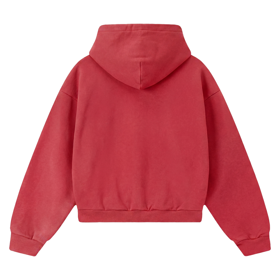 Arnuki Red Smile Streetwear Hoodie 460GSM Y2K Unisex Cotton DTG Graphic