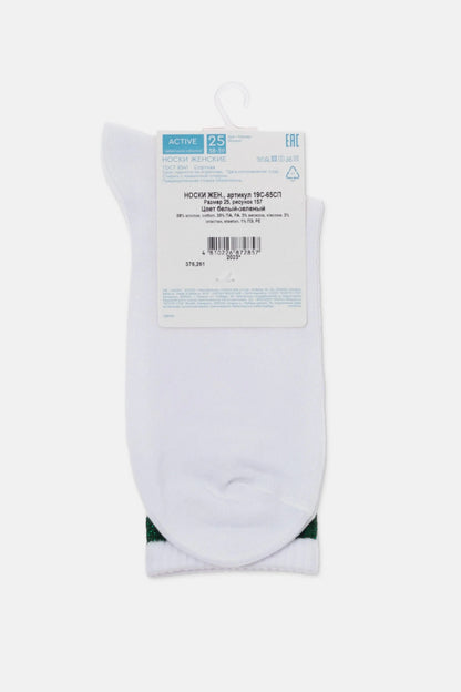 Conte Cotton Long Socks Active 157 - Lurex Stripes